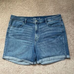 Old Navy High Rise Wow Jean Shorts